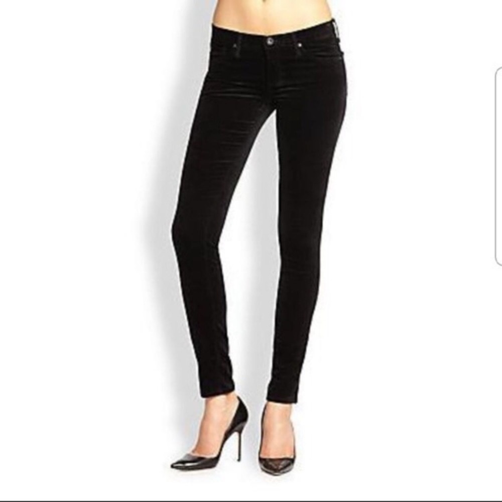 Adriano Goldschmied The Legging Super Skinny Fit Pants, Size 26, Black